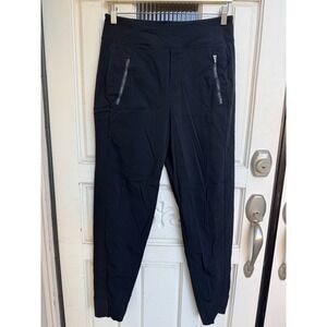 Athleta Headlands Hybrid Cargo II Tight Black Hiking Pants Womens Size 4 Tall 4T